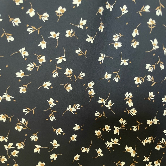 OAK+ FORT Navy Floral Dress - Picture 4 of 5